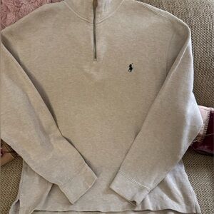 Polo by Ralph Lauren Men's Quarter -Zip Sweater XL